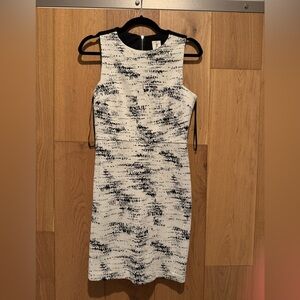 Julia Jordan Monochrome Textured Midi Dress